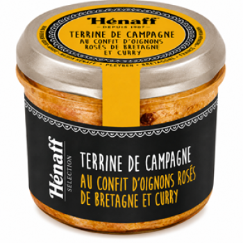 Henaff Terrine mit Zwiebel und Curry aus der Bretagne